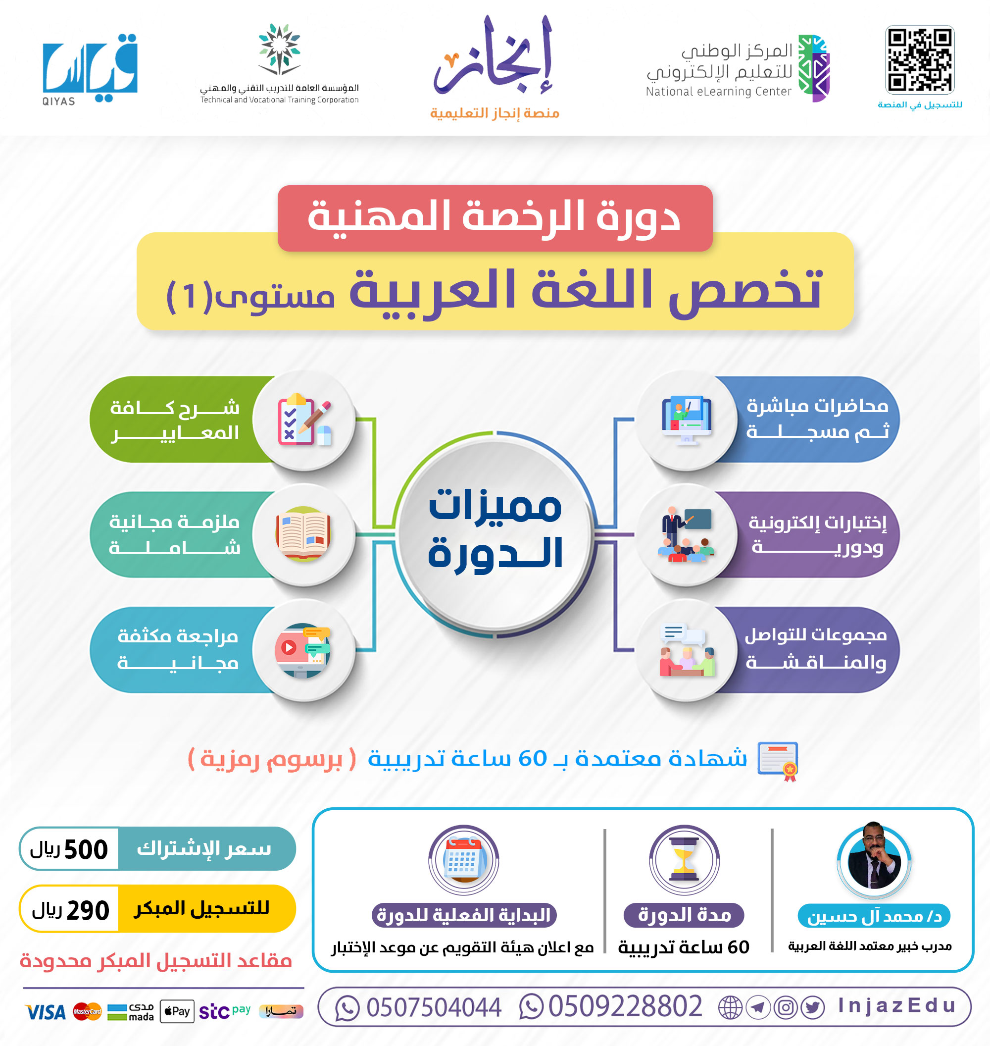 دورة الرخصة المهنية اللغة العربية (1)