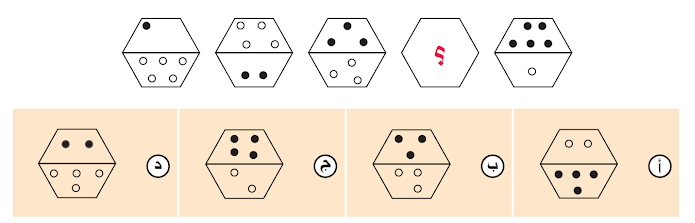 مالشكل المفقود فيما يلي